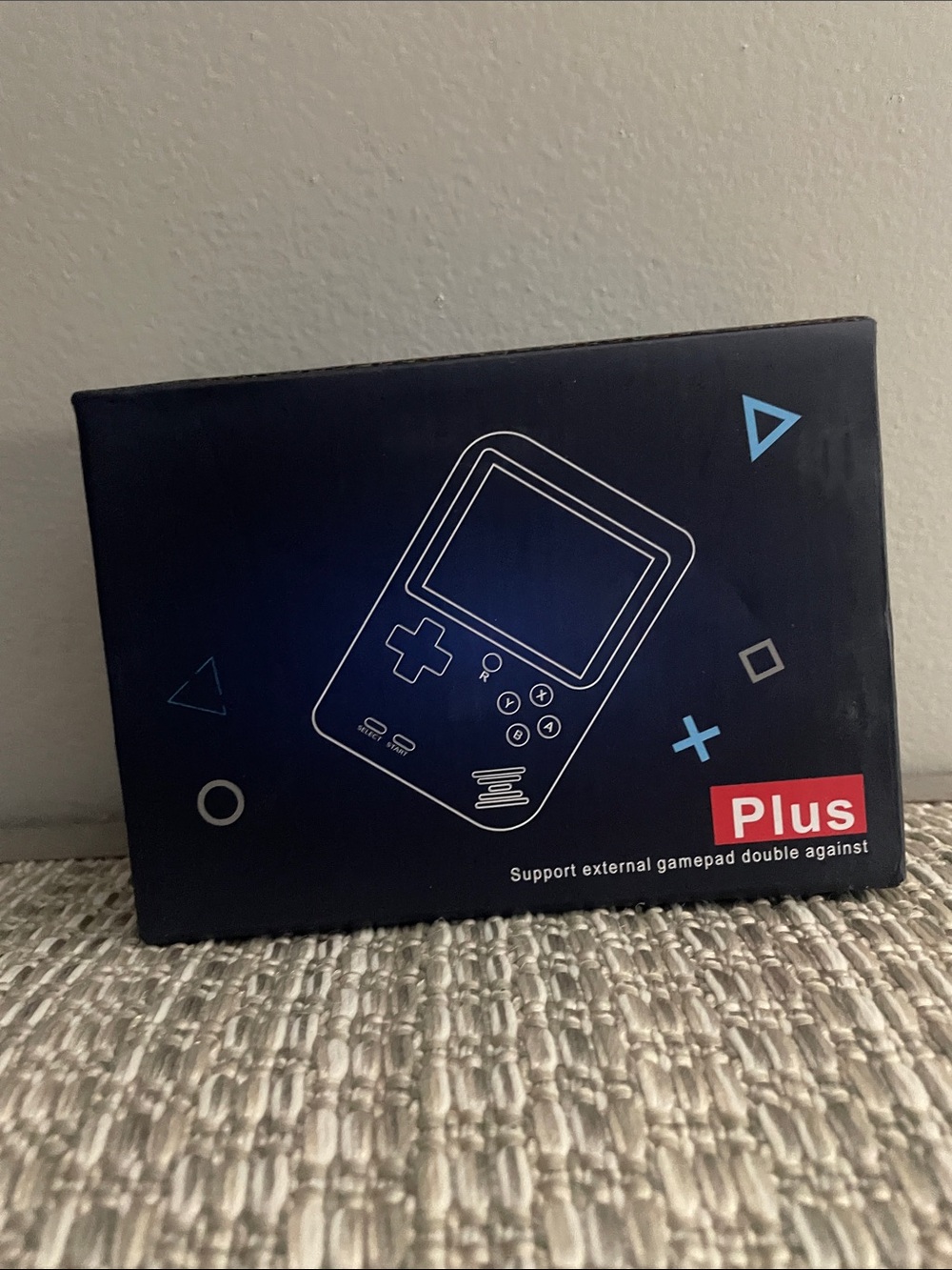 Retro Handheld Gaming Console Plus — Black